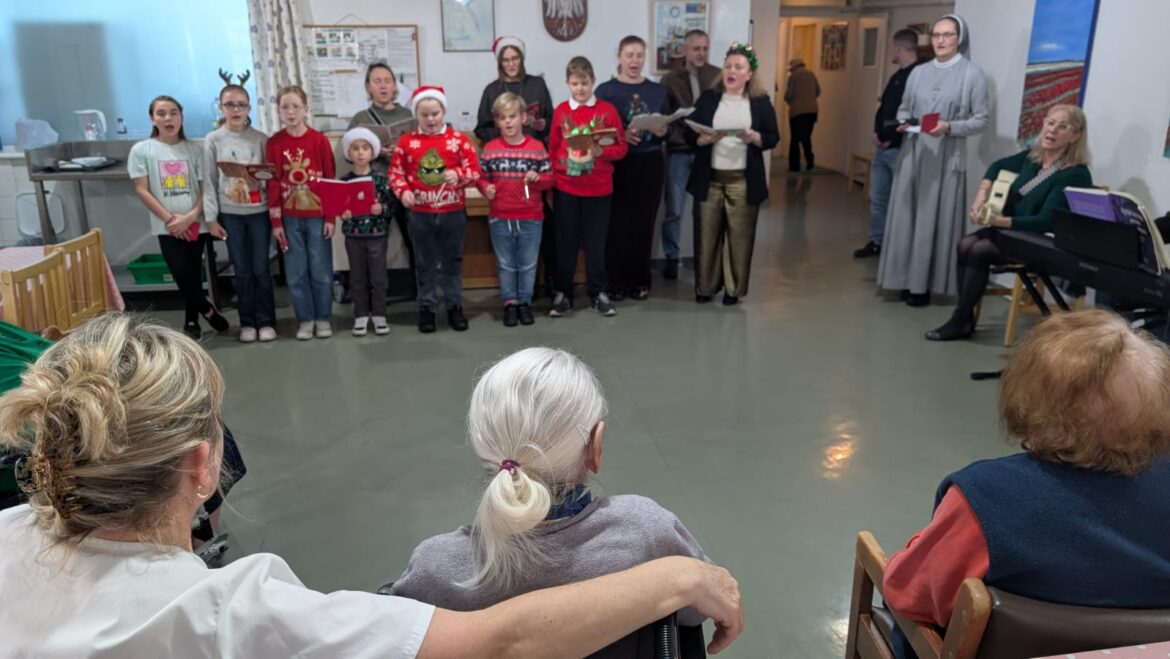 Kolędowanie w Kolbe House