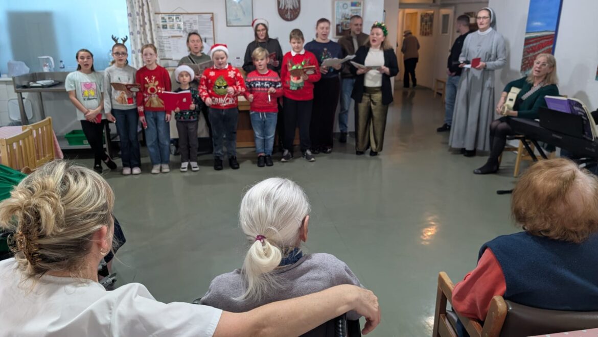 Kolędowanie w Kolbe House