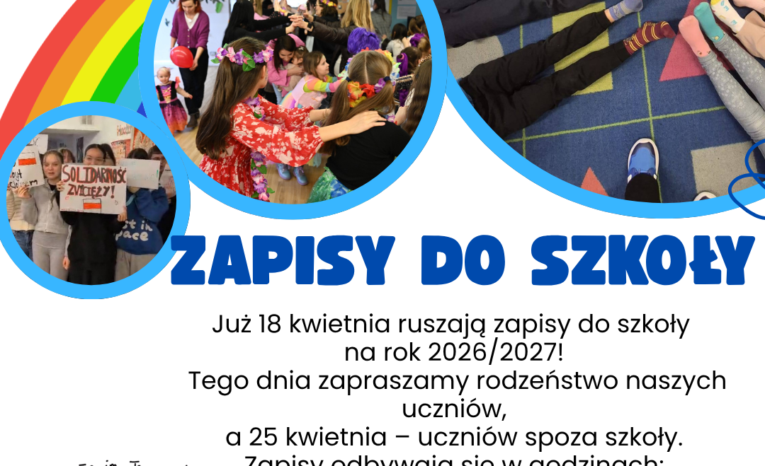 Zapisy na rok szkolny 2026-2027